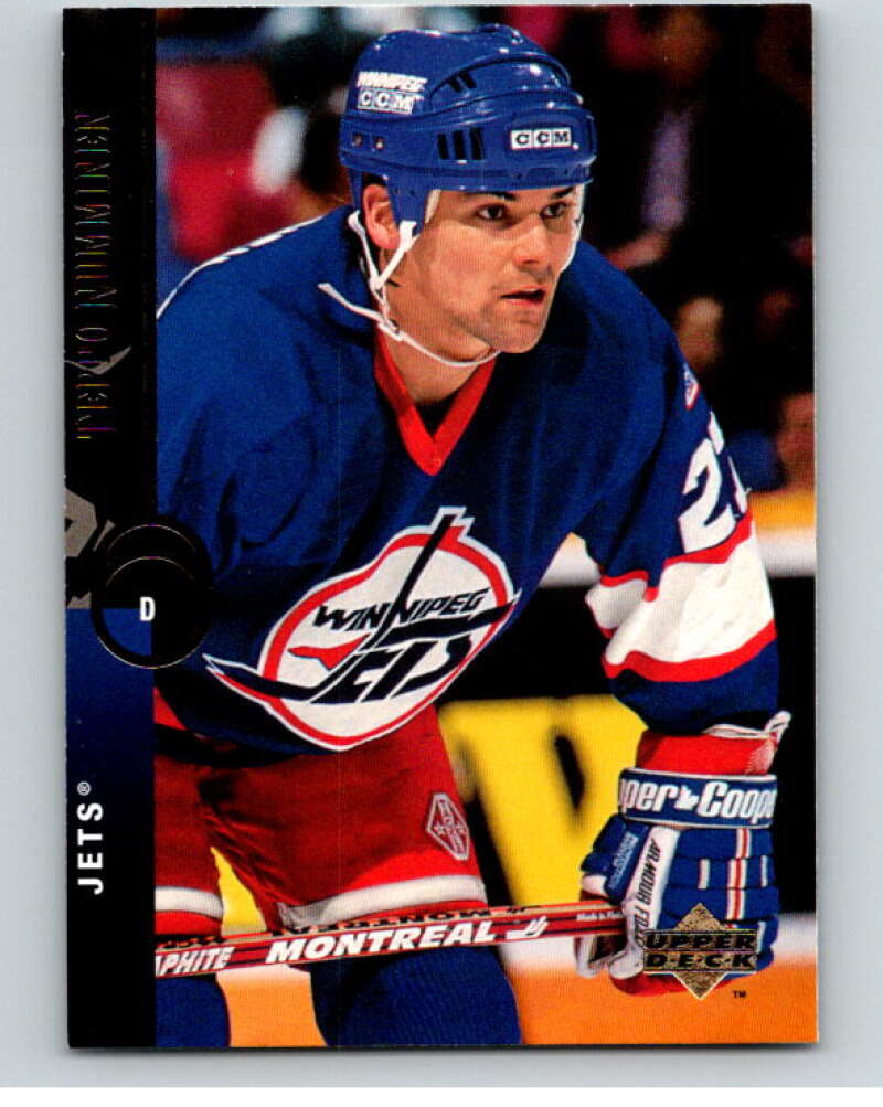 1994-95 Upper Deck #113 Teppo Numminen  Winnipeg Jets  V90508 Image 1