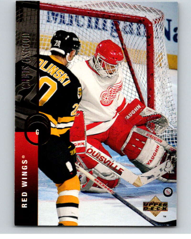 1994-95 Upper Deck #130 Chris Osgood  Detroit Red Wings  V90525 Image 1