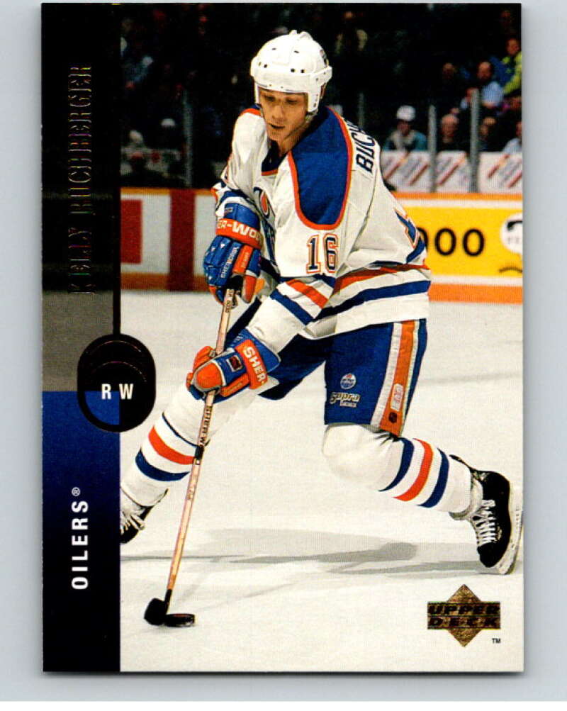 1994-95 Upper Deck #134 Kelly Buchberger  Edmonton Oilers  V90529 Image 1
