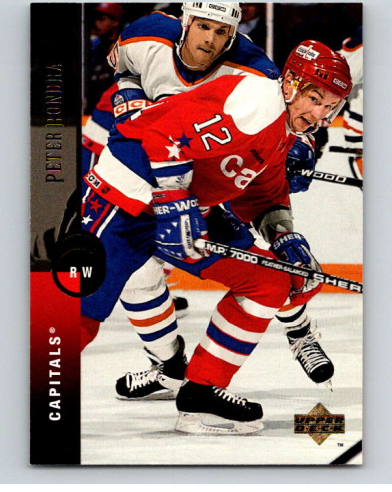 1994-95 Upper Deck #135 Peter Bondra  Washington Capitals  V90530 Image 1