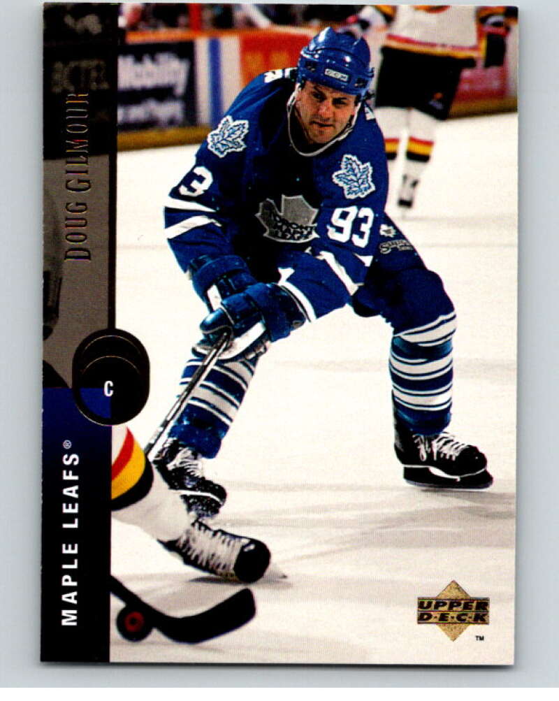 1994-95 Upper Deck #138 Doug Gilmour  Toronto Maple Leafs  V90533 Image 1