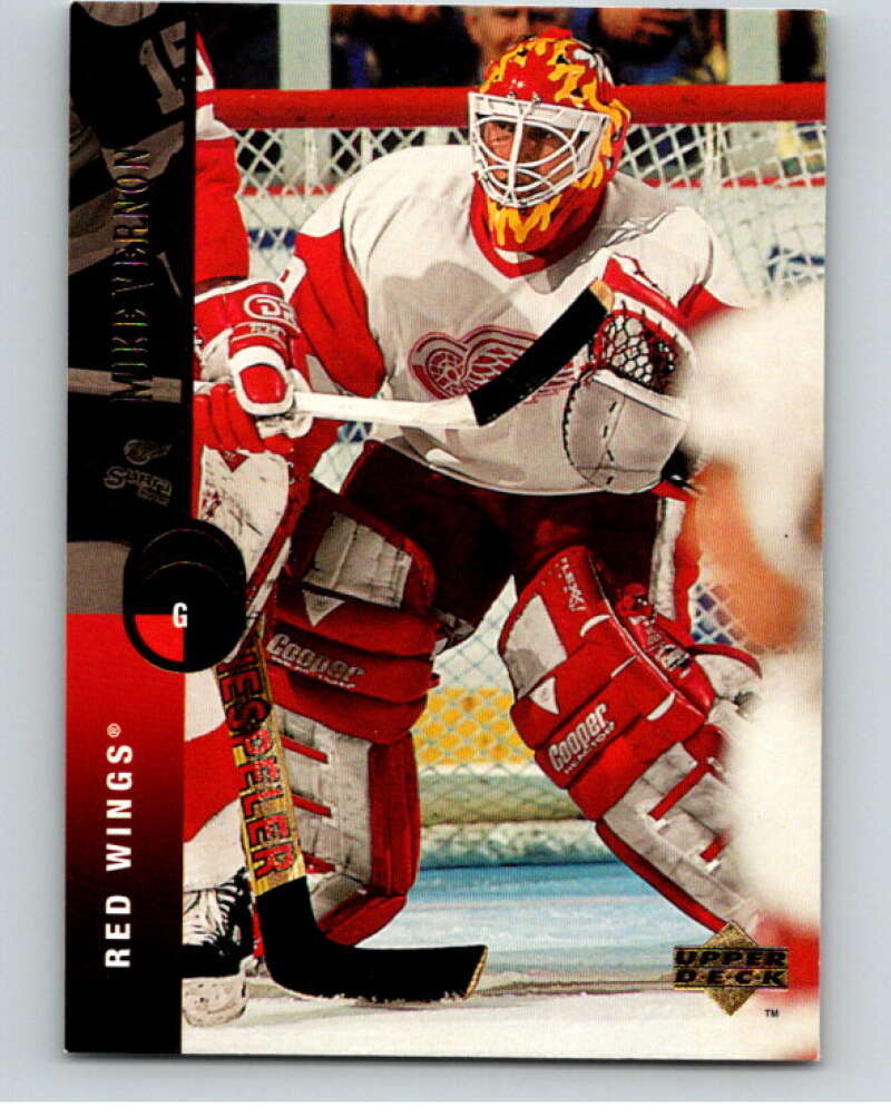 1994-95 Upper Deck #141 Mike Vernon  Detroit Red Wings  V90536 Image 1