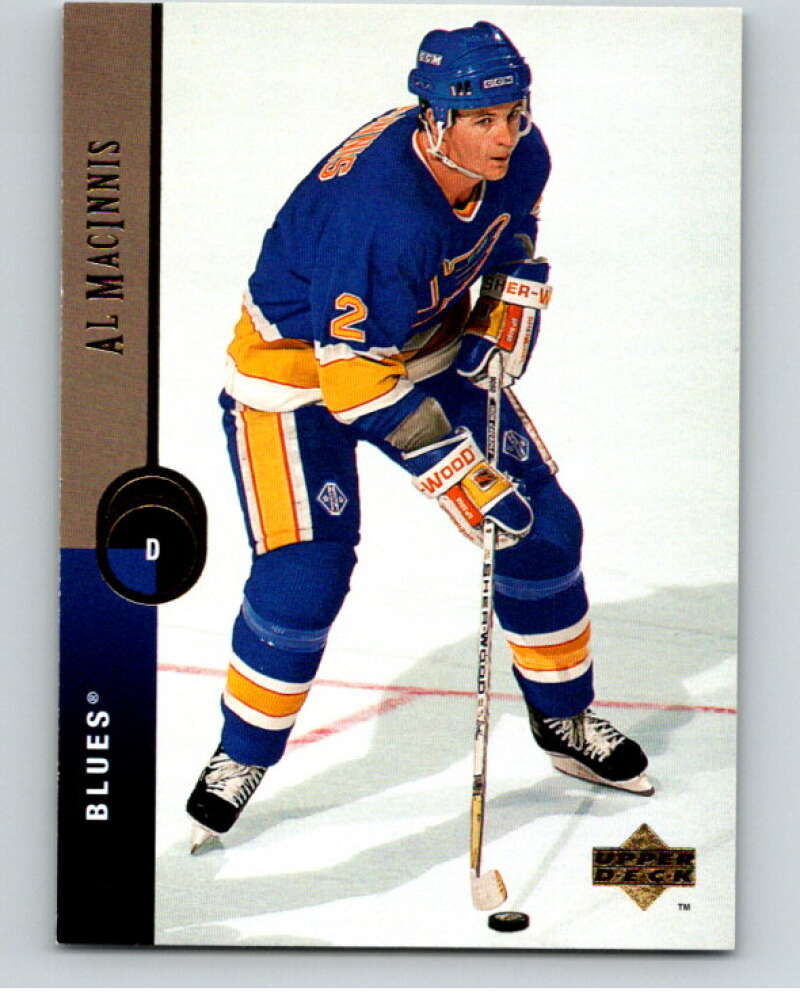 1994-95 Upper Deck #150 Al MacInnis  St. Louis Blues  V90545 Image 1