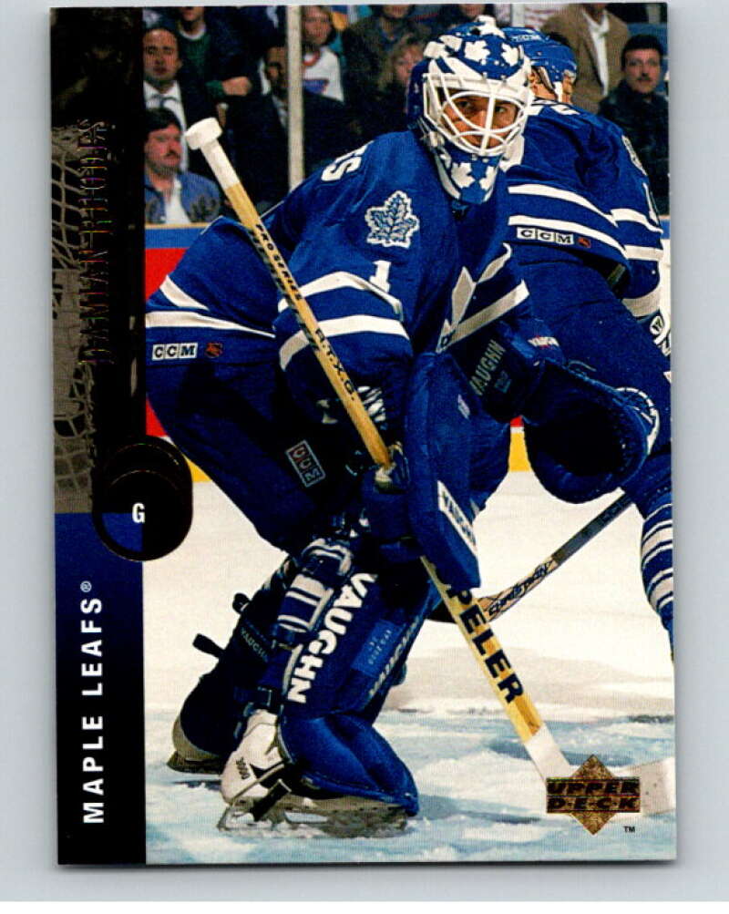 1994-95 Upper Deck #154 Damian Rhodes  Toronto Maple Leafs  V90549 Image 1