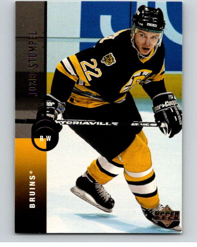 1994-95 Upper Deck #155 Jozef Stumpel  Boston Bruins  V90550 Image 1