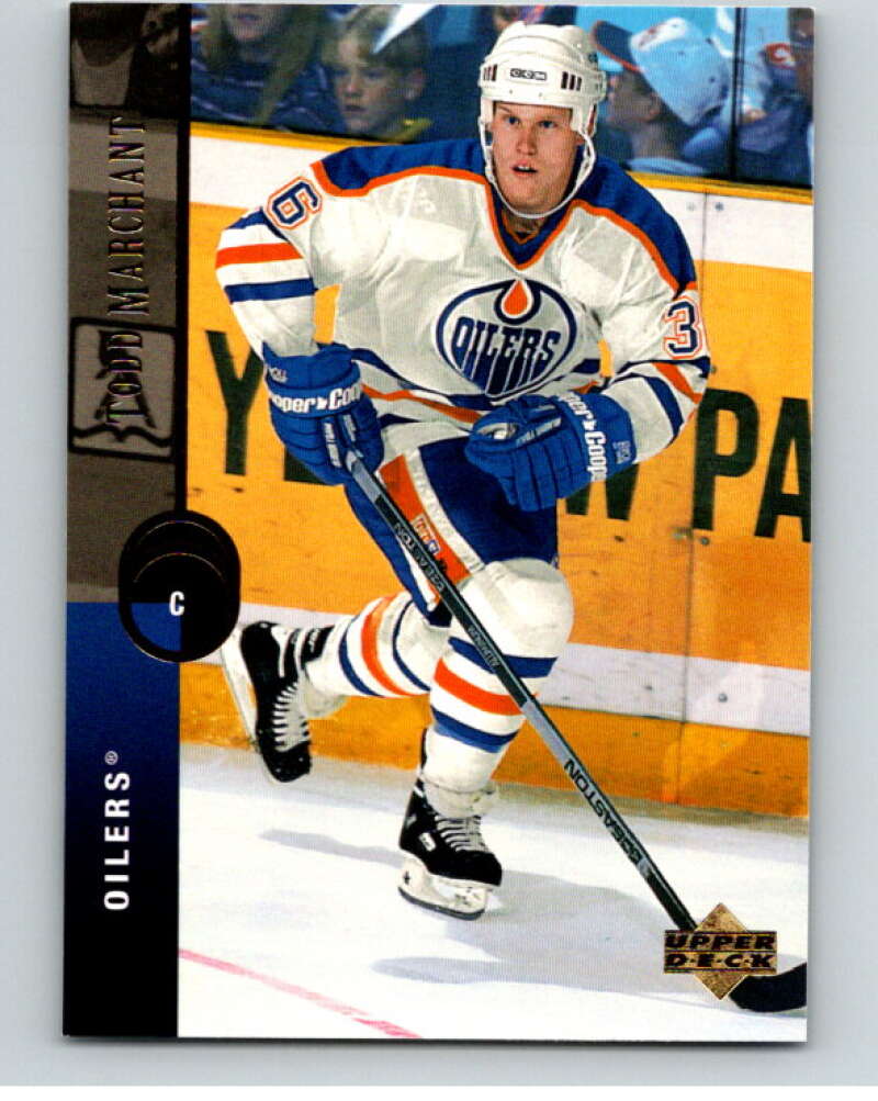 1994-95 Upper Deck #159 Todd Marchant  Edmonton Oilers  V90554 Image 1