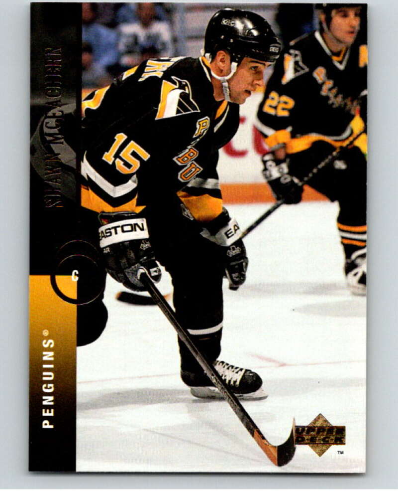 1994-95 Upper Deck #163 Shawn McEachern  Pittsburgh Penguins  V90558 Image 1