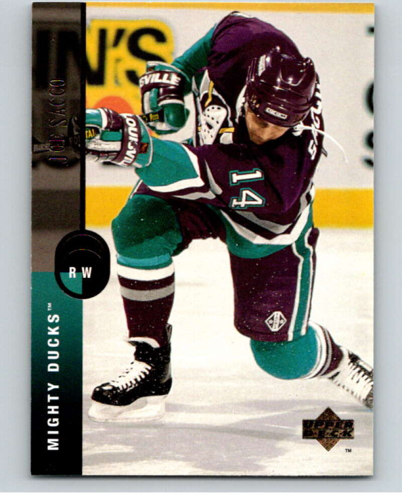1994-95 Upper Deck #166 Joe Sacco  Anaheim Ducks  V90561 Image 1