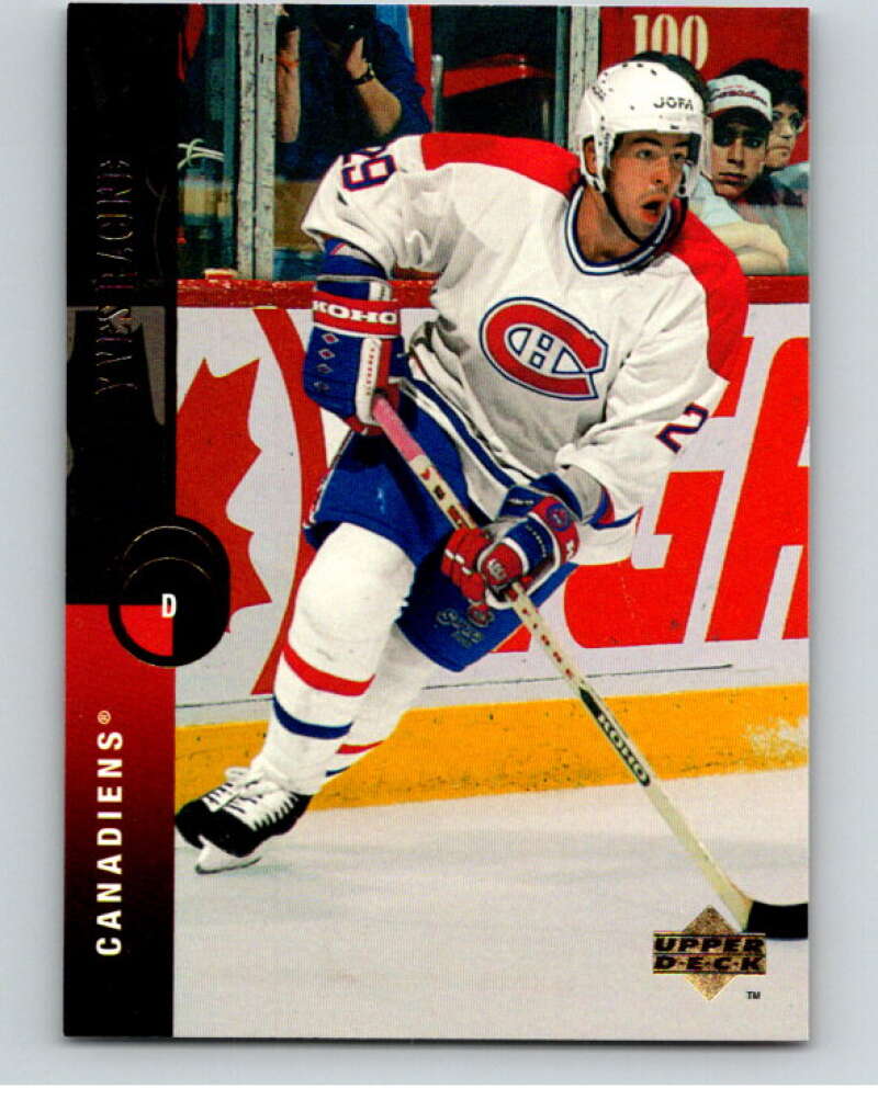 1994-95 Upper Deck #171 Yves Racine  Montreal Canadiens  V90566 Image 1