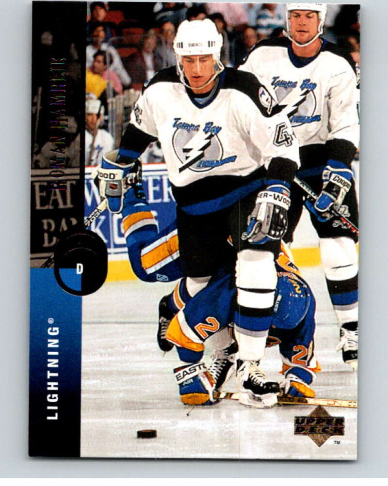1994-95 Upper Deck #174 Roman Hamrlik  Tampa Bay Lightning  V90569 Image 1