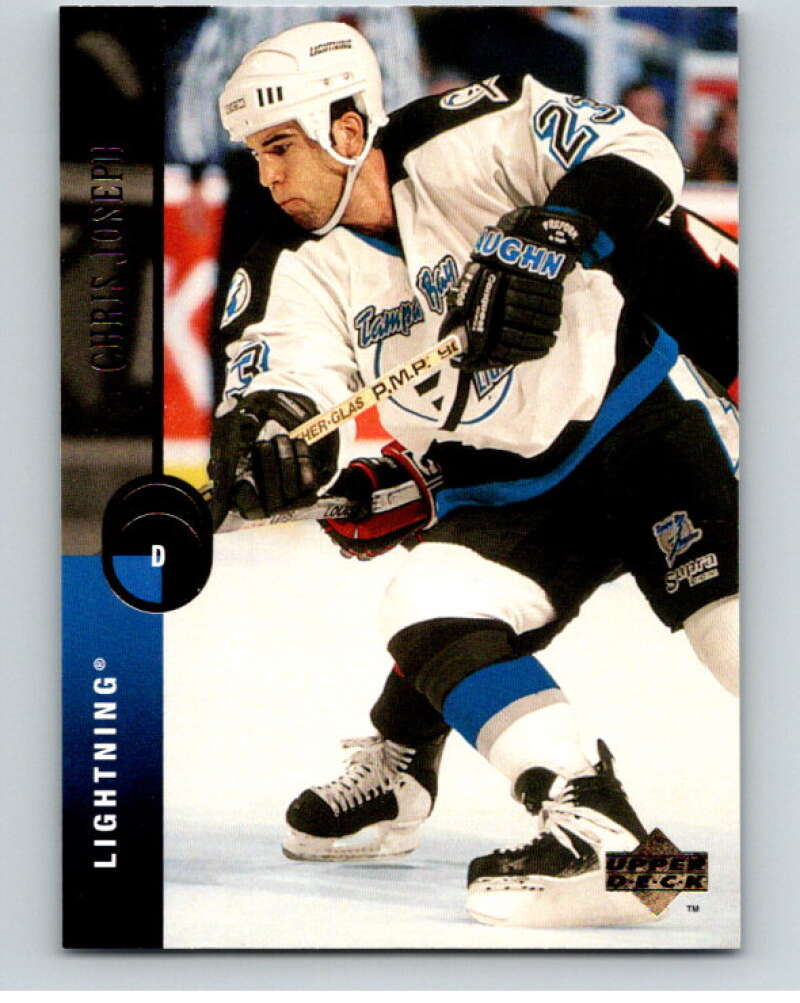1994-95 Upper Deck #185 Chris Joseph  Tampa Bay Lightning  V90580 Image 1