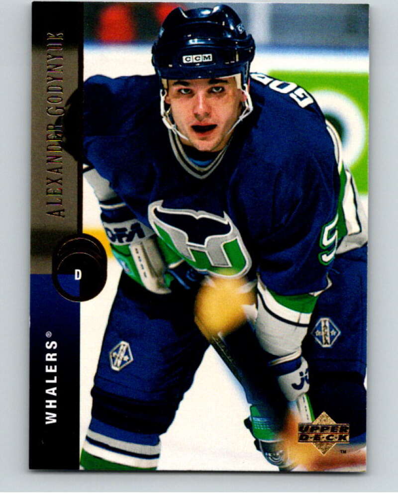 1994-95 Upper Deck #188 Alexander Godynyuk  Hartford Whalers  V90583 Image 1