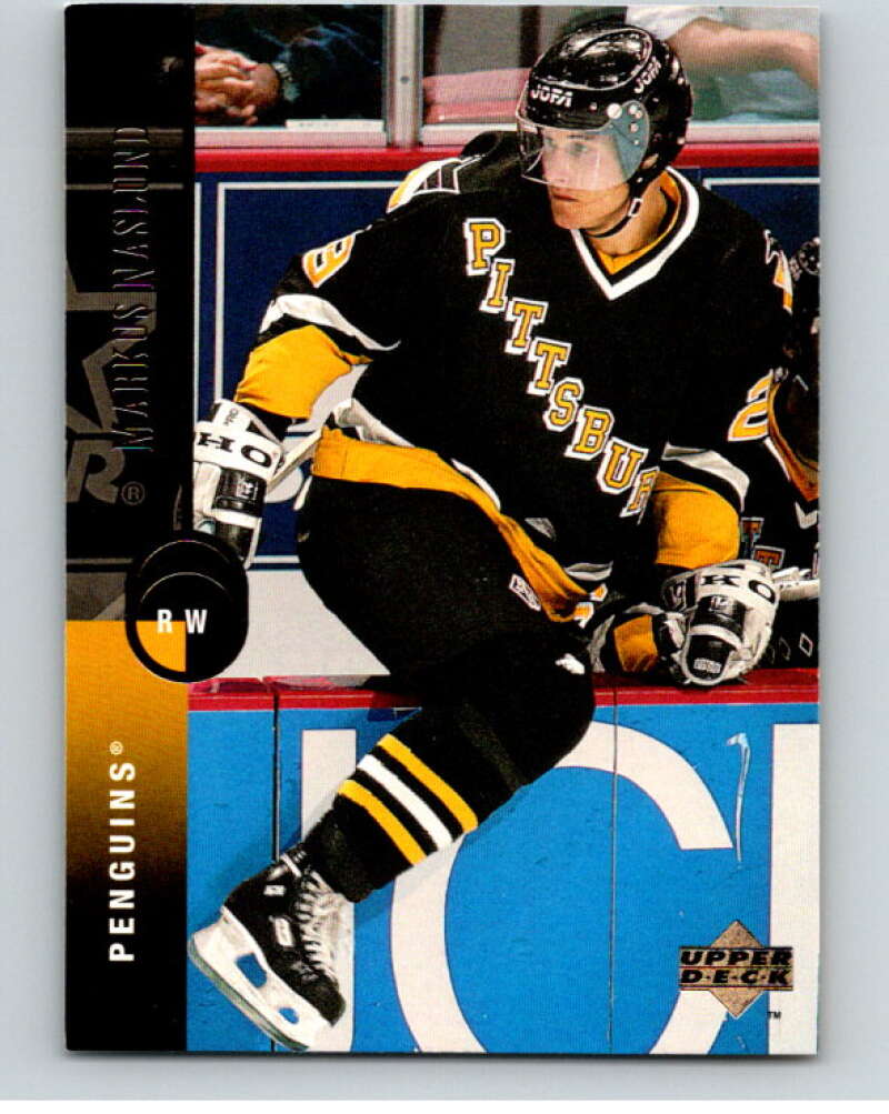 1994-95 Upper Deck #190 Markus Naslund  Pittsburgh Penguins  V90585 Image 1