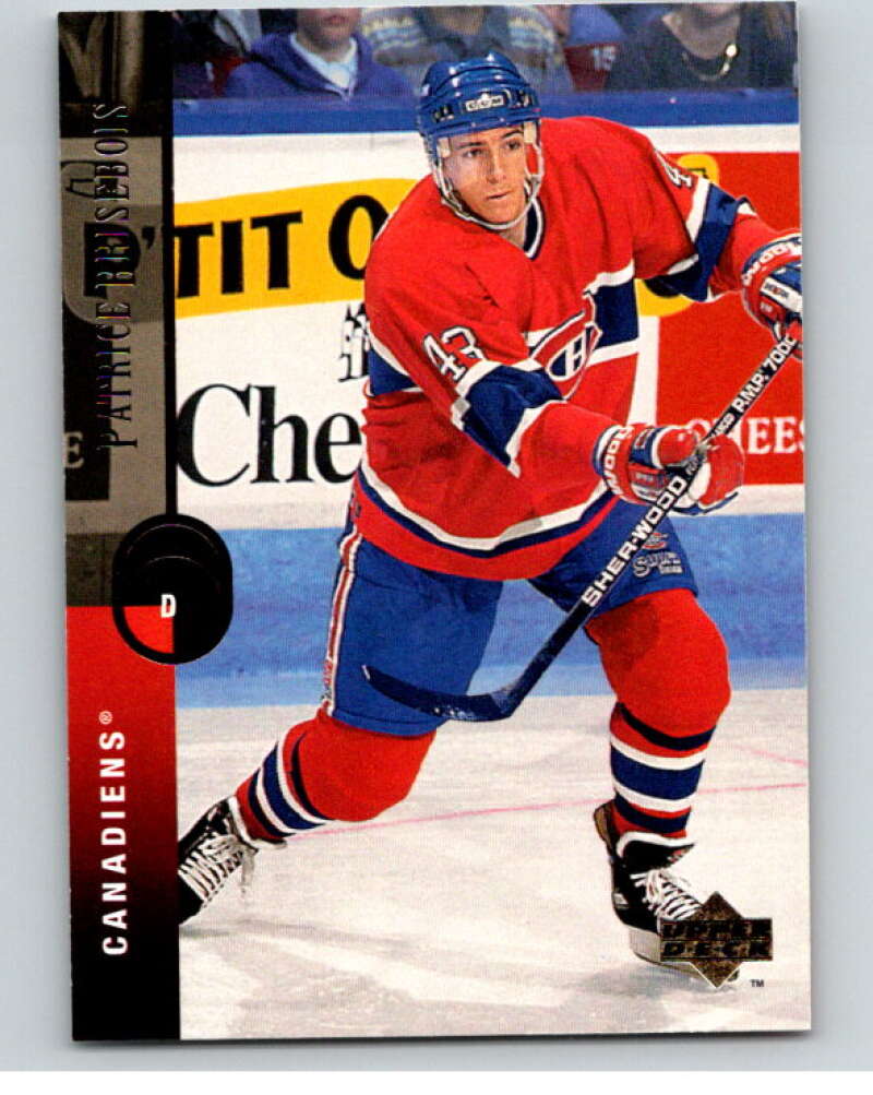1994-95 Upper Deck #193 Patrice Brisebois  Montreal Canadiens  V90588 Image 1