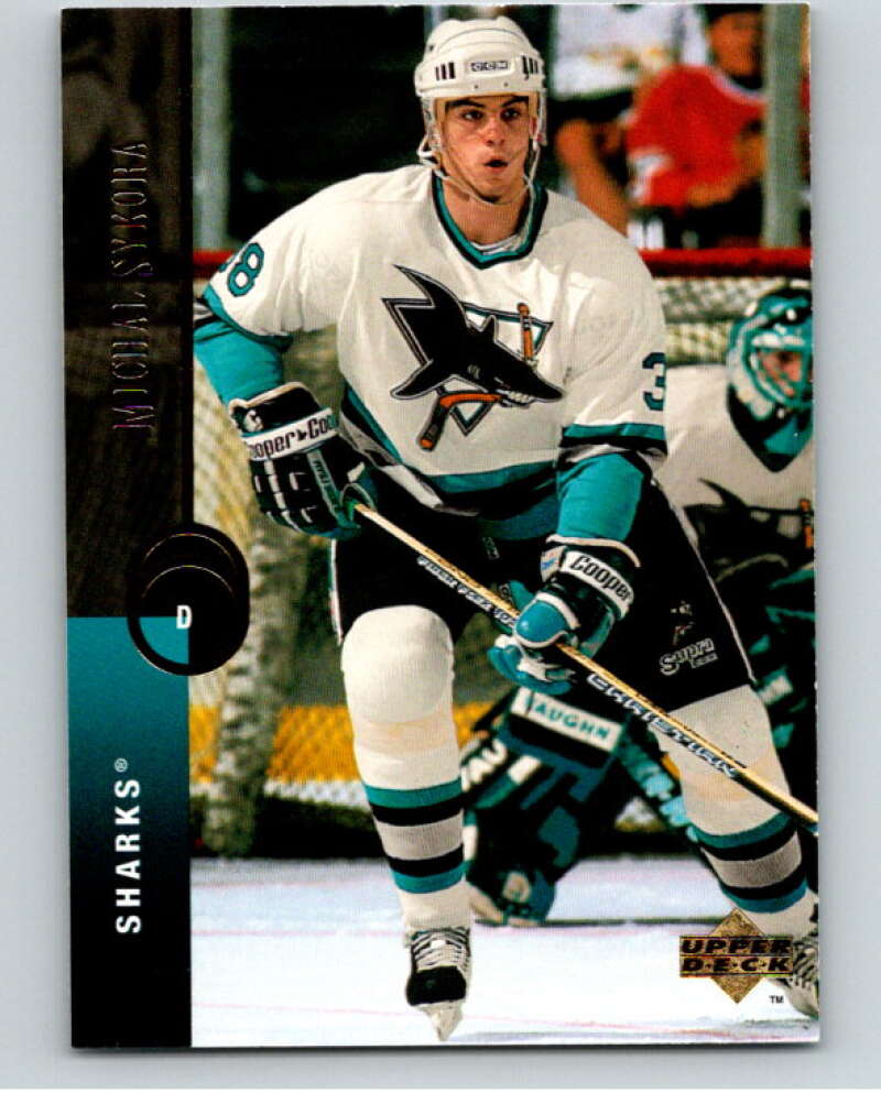 1994-95 Upper Deck #195 Michal Sykora  San Jose Sharks  V90590 Image 1