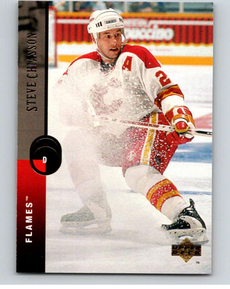 1994-95 Upper Deck #197 Steve Chiasson  Calgary Flames  V90592 Image 1