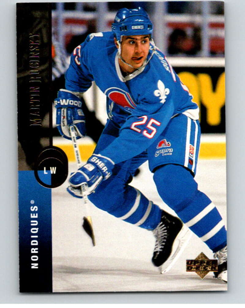 1994-95 Upper Deck #201 Martin Rucinsky  Quebec Nordiques  V90596 Image 1