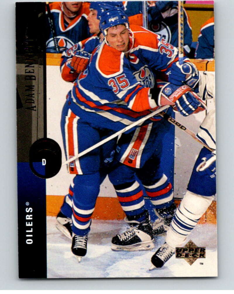 1994-95 Upper Deck #202 Adam Bennett  Edmonton Oilers  V90597 Image 1