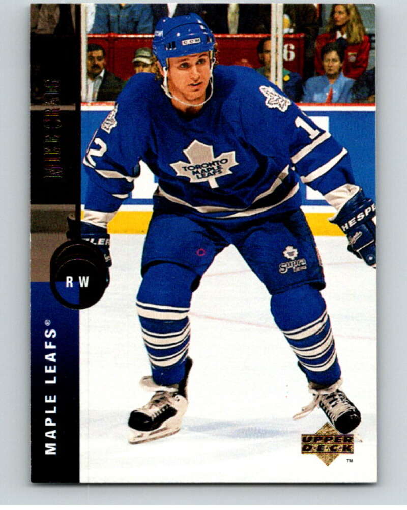 1994-95 Upper Deck #213 Mike Craig  Toronto Maple Leafs  V90608 Image 1
