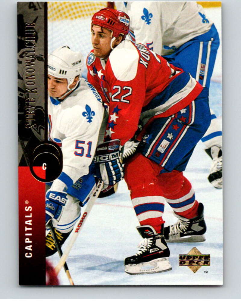 1994-95 Upper Deck #214 Steve Konowalchuk  Washington Capitals  V90609 Image 1