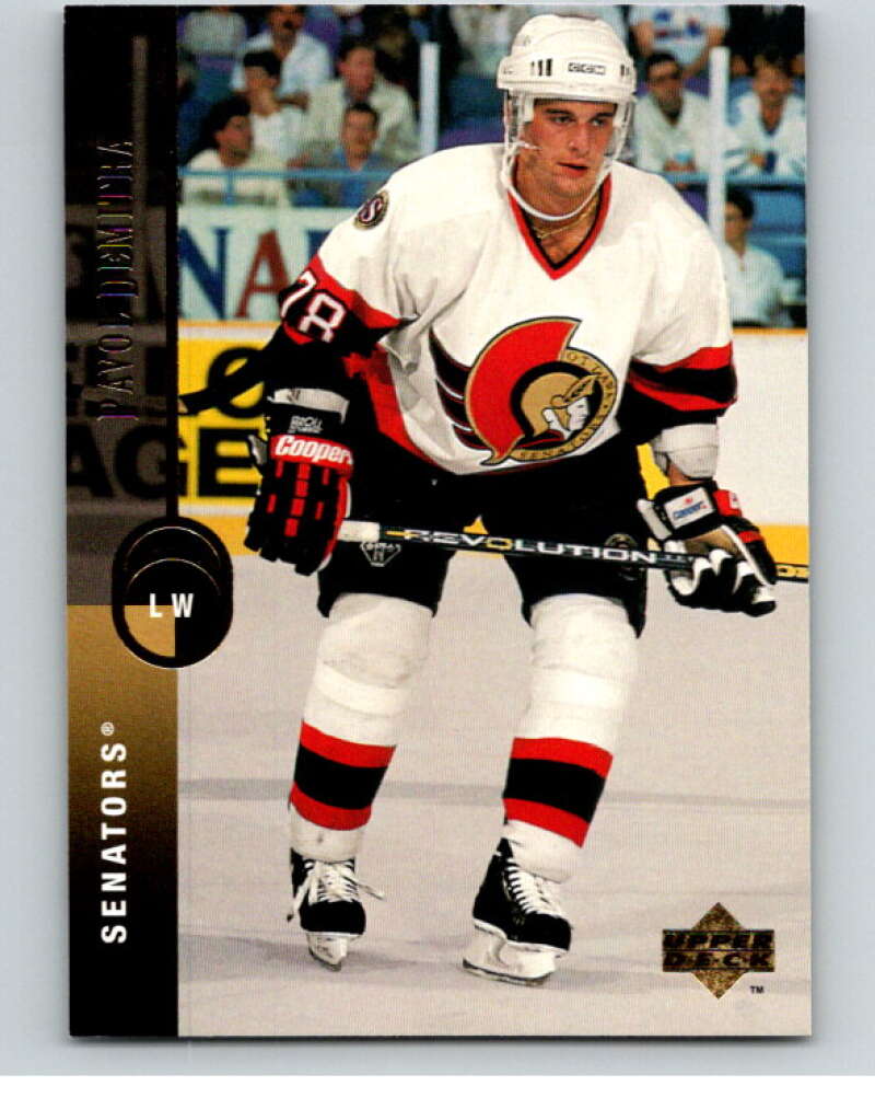 1994-95 Upper Deck #216 Pavol Demitra  Ottawa Senators  V90611 Image 1