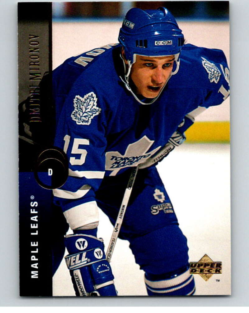 1994-95 Upper Deck #222 Dimitri Mironov  Toronto Maple Leafs  V90617 Image 1