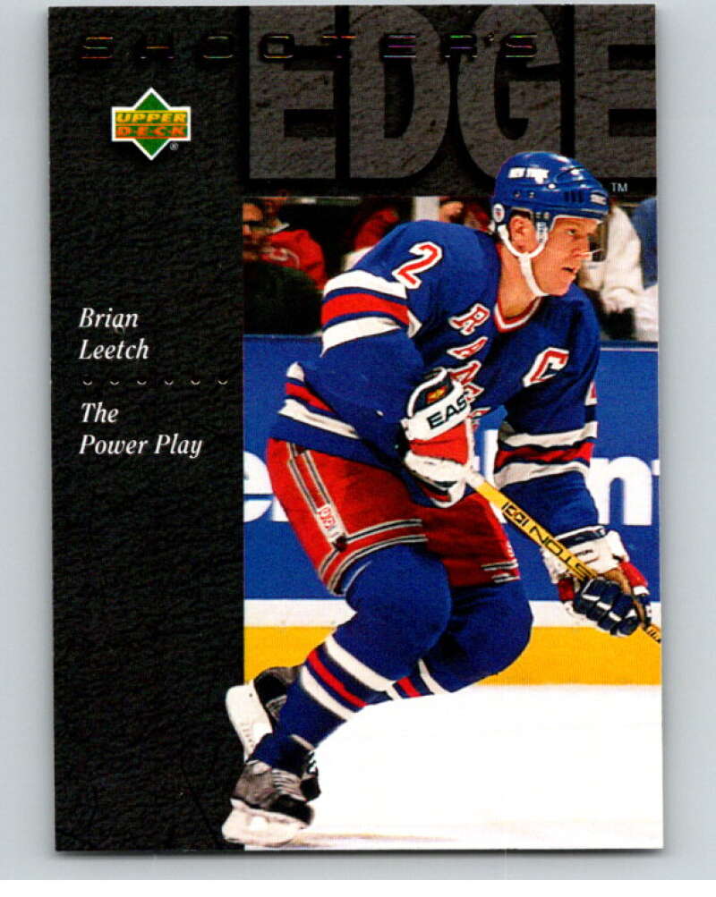 1994-95 Upper Deck #231 Brian Leetch  New York Rangers  V90626 Image 1