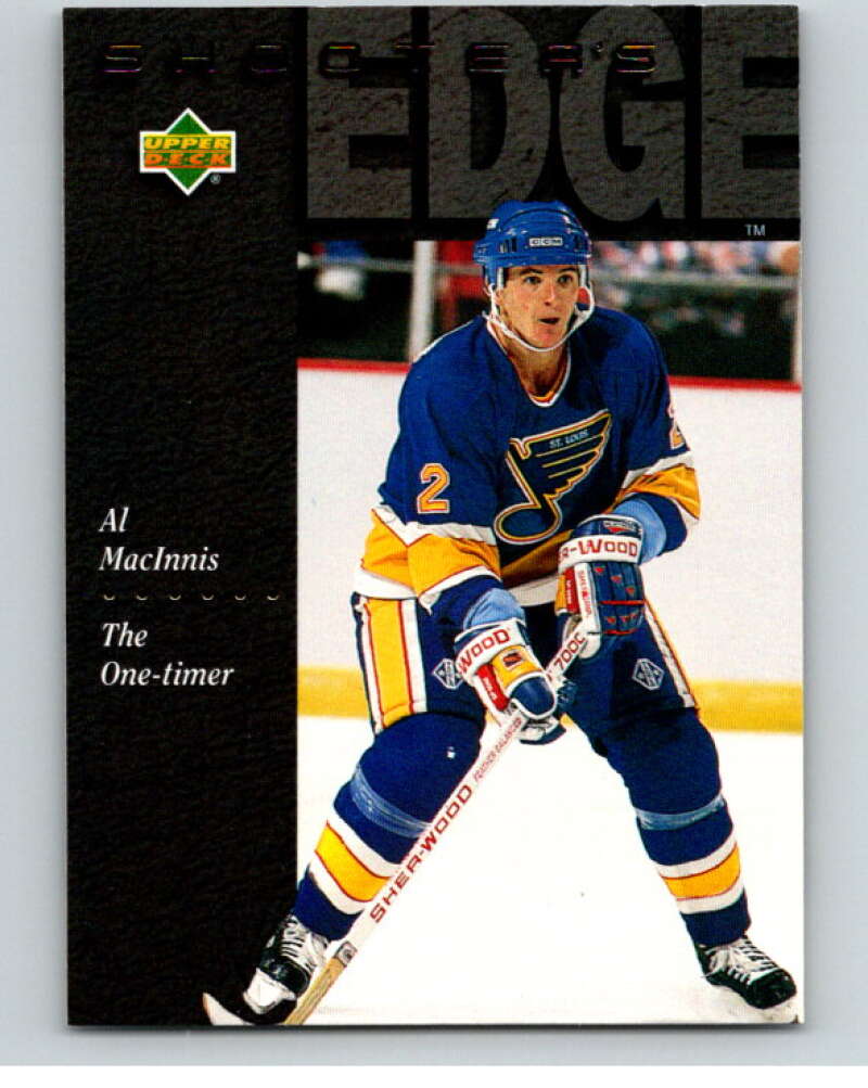 1994-95 Upper Deck #232 Al MacInnis  St. Louis Blues  V90627 Image 1