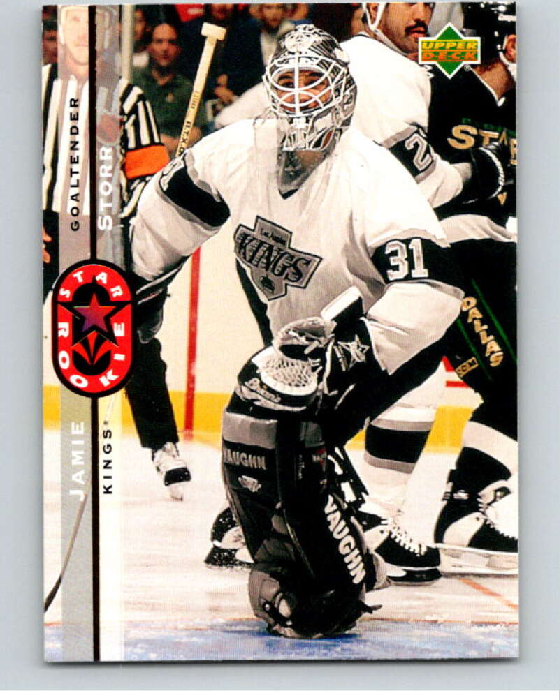 1994-95 Upper Deck #236 Jamie Storr SR  RC Rookie Los Angeles Kings  V90631 Image 1