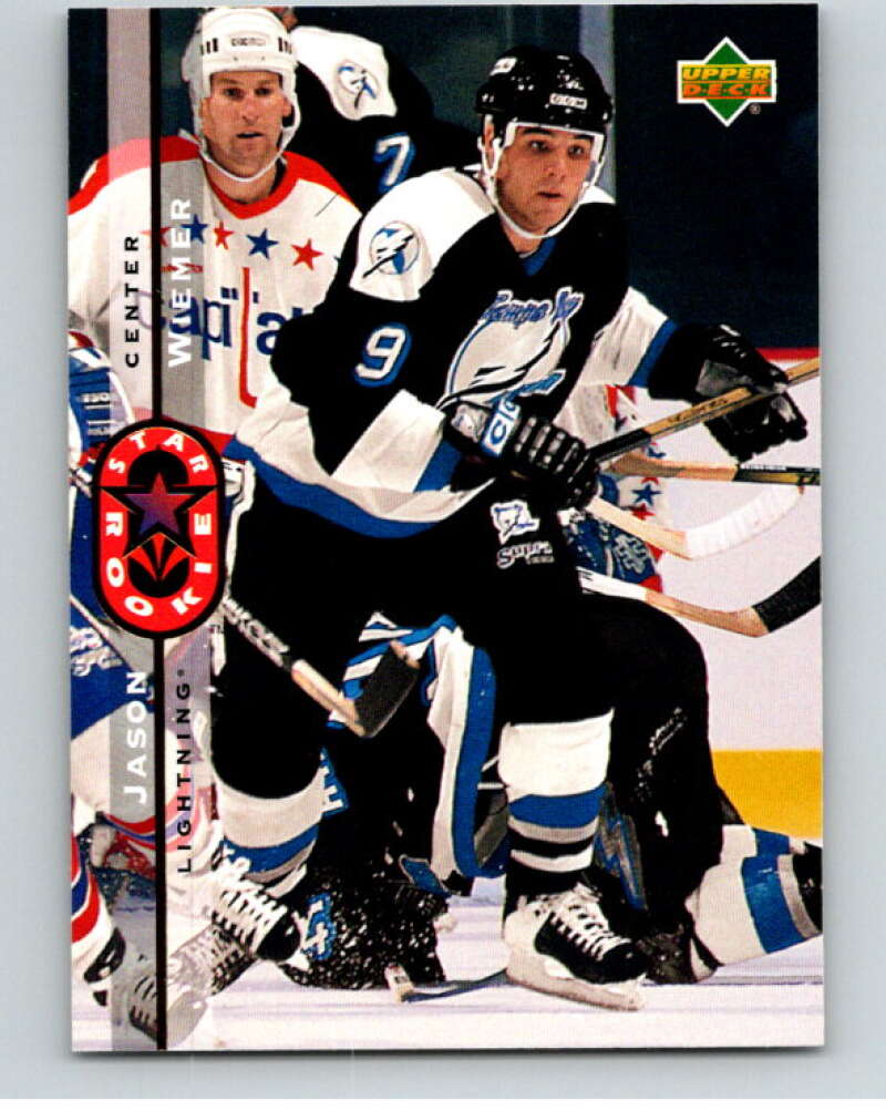 1994-95 Upper Deck #262 Jason Wiemer SR  RC Rookie Tampa Bay  V90657 Image 1