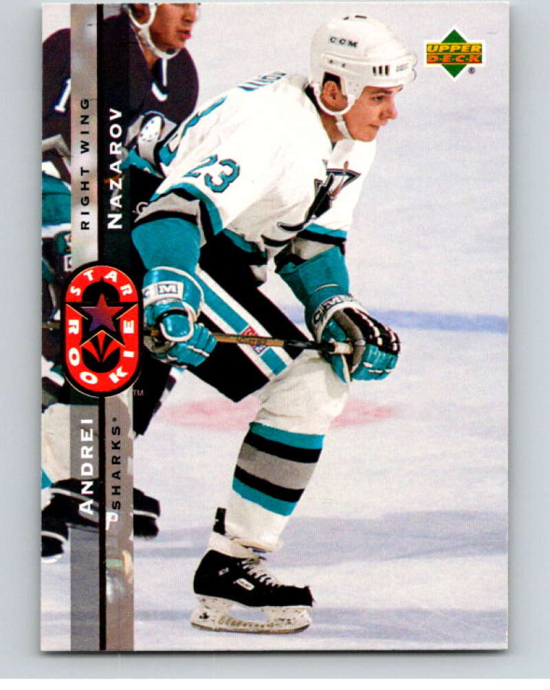 1994-95 Upper Deck #270 Andrei Nazarov  San Jose Sharks  V90665 Image 1