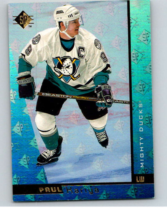 1996-97 SP Hockey #1 Paul Kariya  Anaheim Ducks  V90942 Image 1
