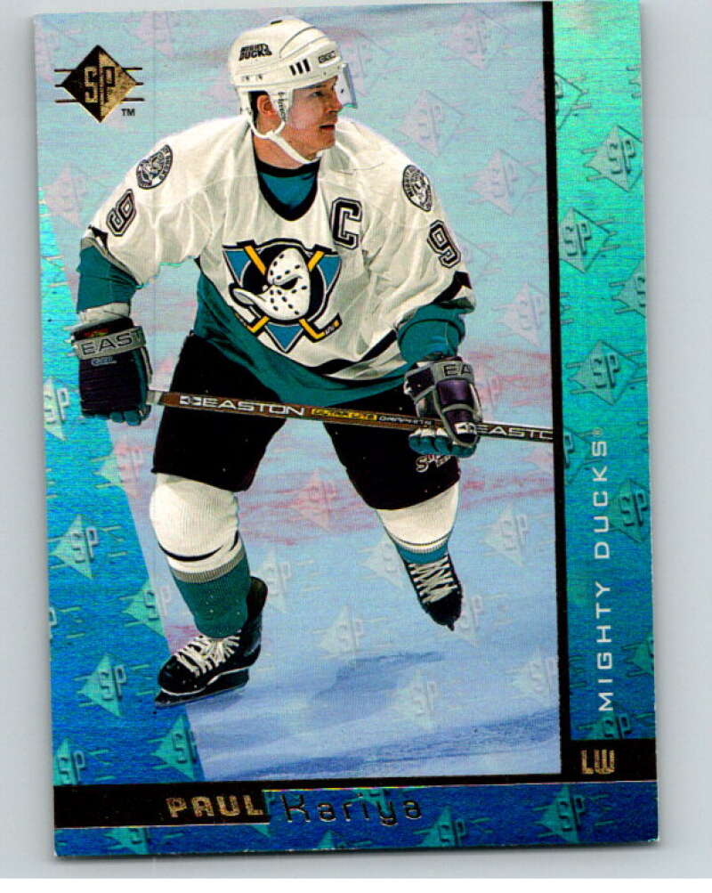 1996-97 SP Hockey #1 Paul Kariya  Anaheim Ducks  V90942 Image 1