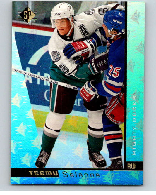 1996-97 SP Hockey #2 Teemu Selanne  Anaheim Ducks  V90943 Image 1