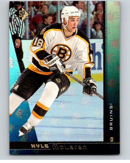 1996-97 SP Hockey #8 Kyle McLaren  Boston Bruins  V90948 Image 1