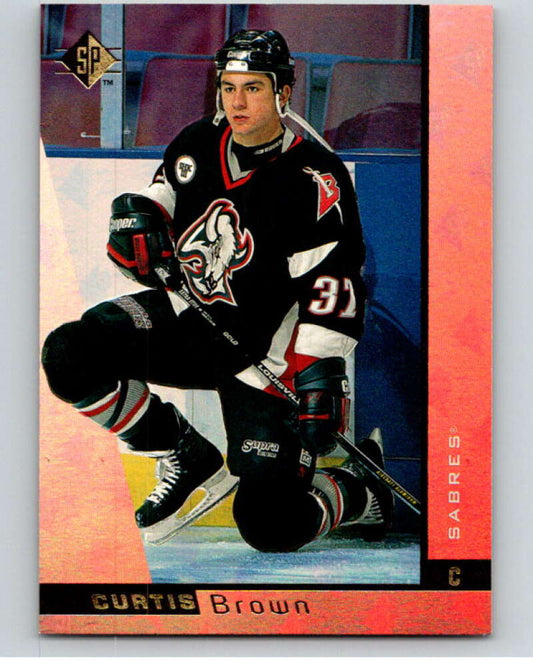 1996-97 SP Hockey #14 Curtis Brown  Buffalo Sabres  V90954 Image 1
