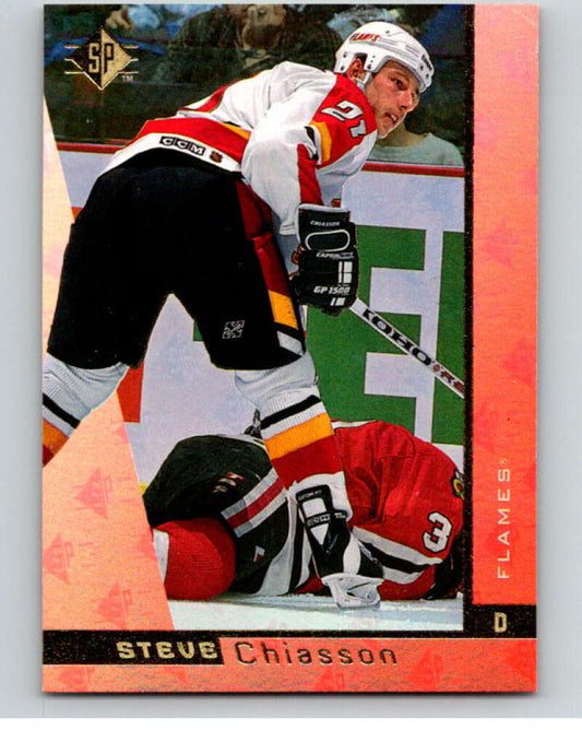 1996-97 SP Hockey #22 Steve Chiasson  Calgary Flames  V90961 Image 1