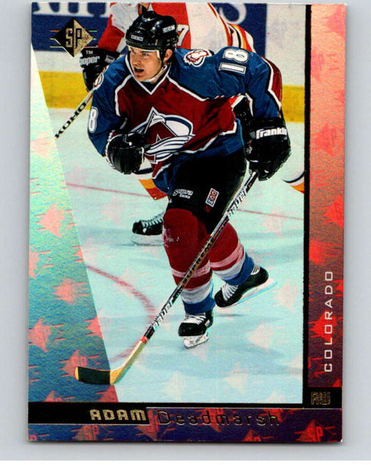 1996-97 SP Hockey #36 Adam Deadmarsh  Colorado Avalanche  V90974 Image 1