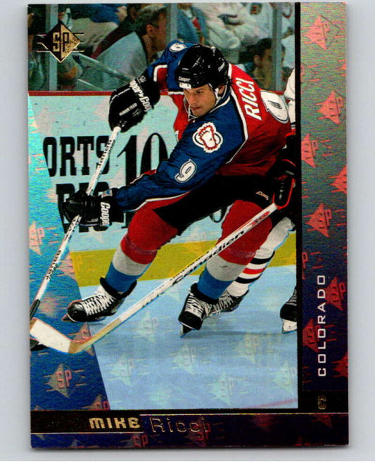 1996-97 SP Hockey #37 Mike Ricci  Colorado Avalanche  V90975 Image 1