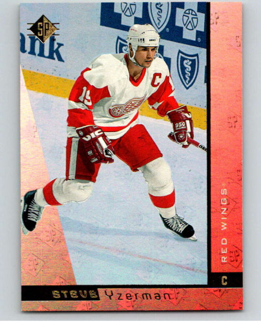 1996-97 SP Hockey #47 Steve Yzerman  Detroit Red Wings  V90984 Image 1