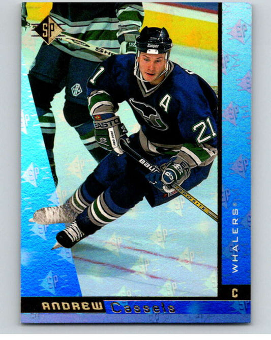 1996-97 SP Hockey #72 Andrew Cassels  Hartford Whalers  V91007 Image 1