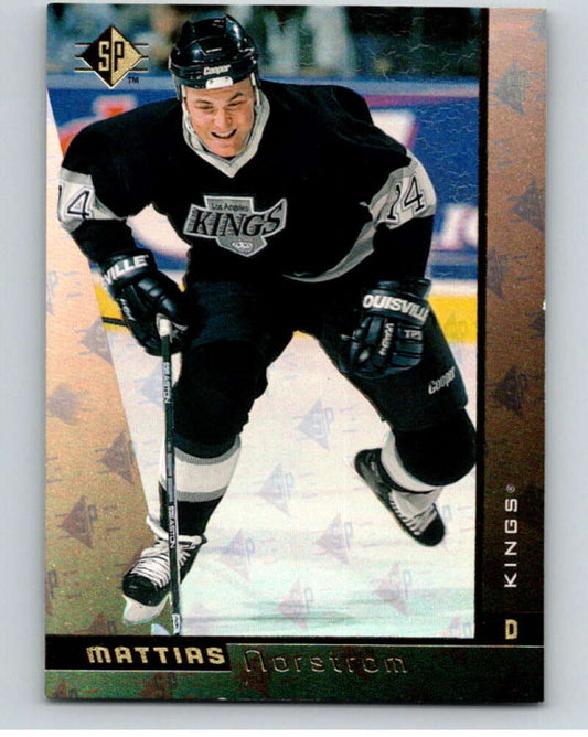 1996-97 SP Hockey #76 Mattias Norstrom  Los Angeles Kings  V91011 Image 1