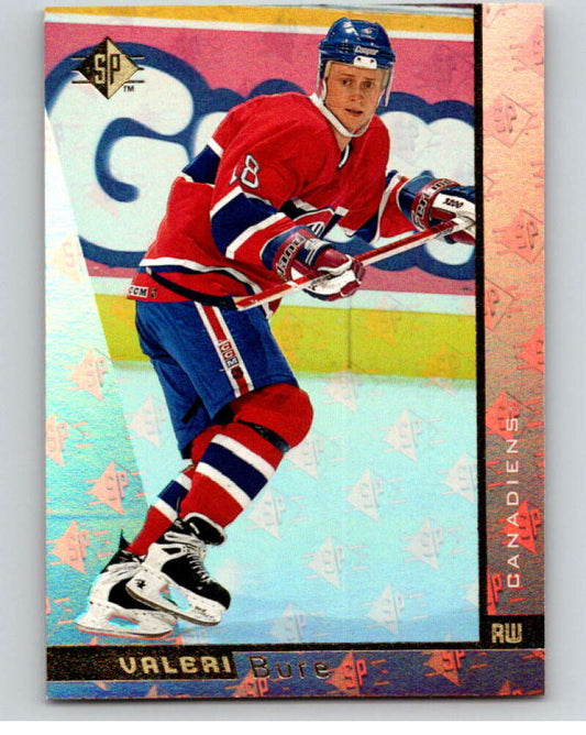 1996-97 SP Hockey #80 Valeri Bure  Montreal Canadiens  V91015 Image 1