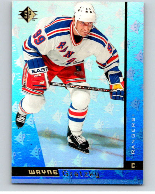 1996-97 SP Hockey #99 Wayne Gretzky  New York Rangers  V91032 Image 1