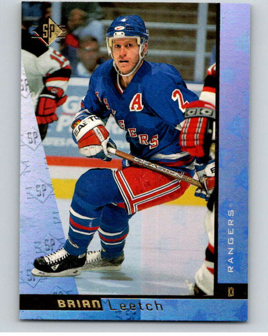 1996-97 SP Hockey #101 Brian Leetch  New York Rangers  V91034 Image 1