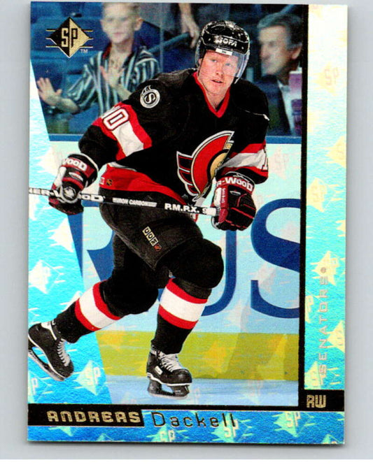 1996-97 SP Hockey #109 Andreas Dackell  RC Rookie Ottawa  V91042 Image 1