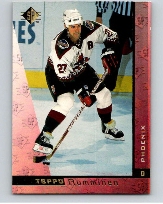 1996-97 SP Hockey #122 Teppo Numminen  Phoenix Coyotes  V91055 Image 1
