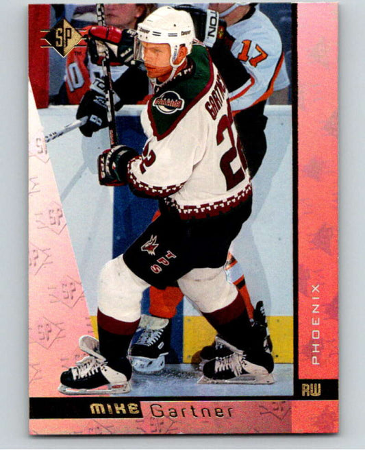1996-97 SP Hockey #123 Mike Gartner  Phoenix Coyotes  V91056 Image 1