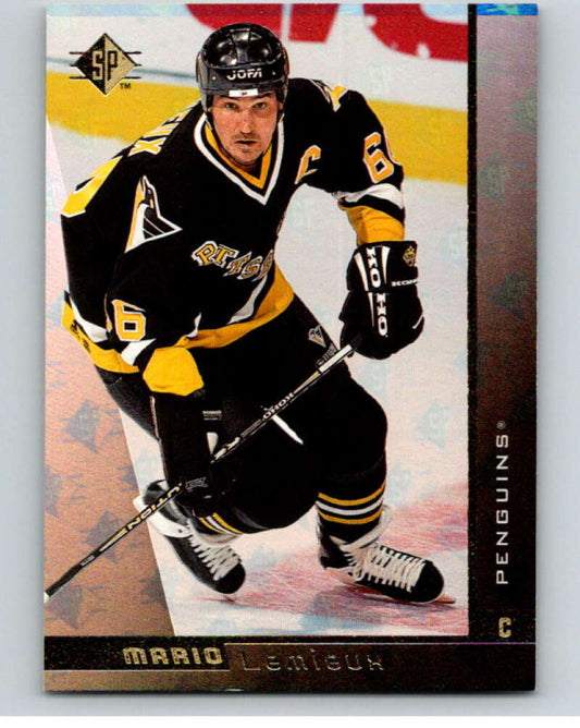 1996-97 SP Hockey #125 Mario Lemieux  Pittsburgh Penguins  V91058 Image 1
