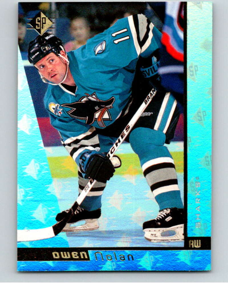 1996-97 SP Hockey #138 Owen Nolan  San Jose Sharks  V91071 Image 1